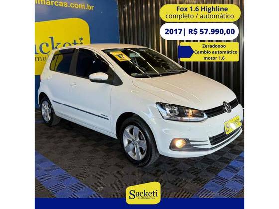 VOLKSWAGEN FOX 1.6 MSI HIGHLINE 16V FLEX 4P AUTOMATIZADO